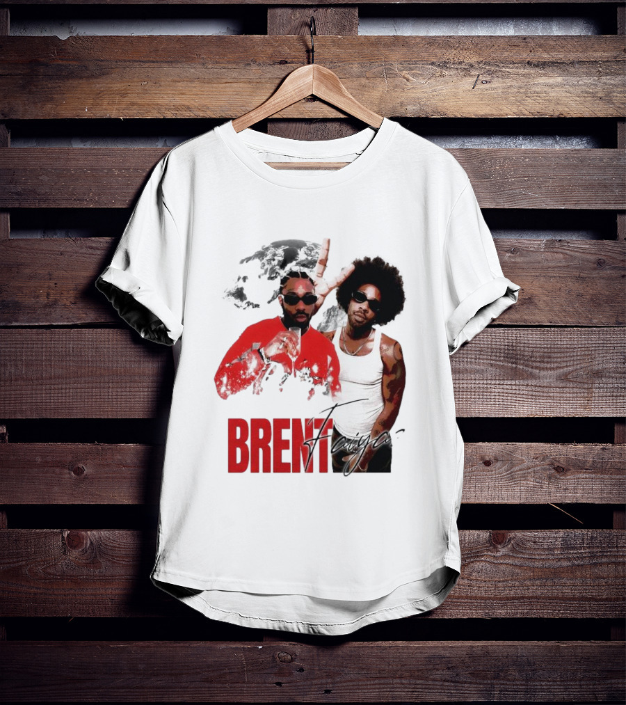 Brent Faiyaz Red Jacket And Tank Top T-Shirt