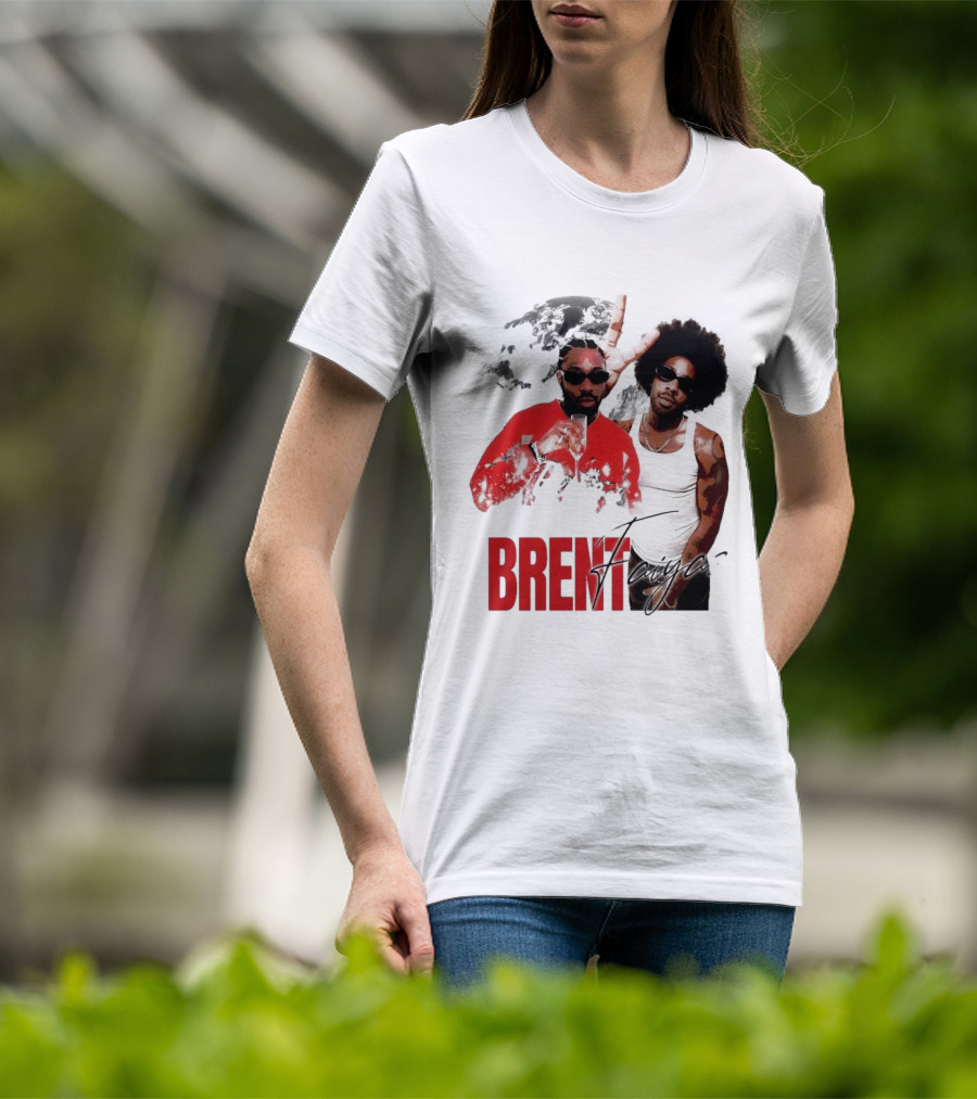 Brent Faiyaz Red Jacket And Tank Top T-Shirt