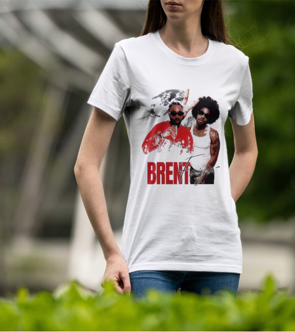 Brent Faiyaz Red Jacket And Tank Top T-Shirt