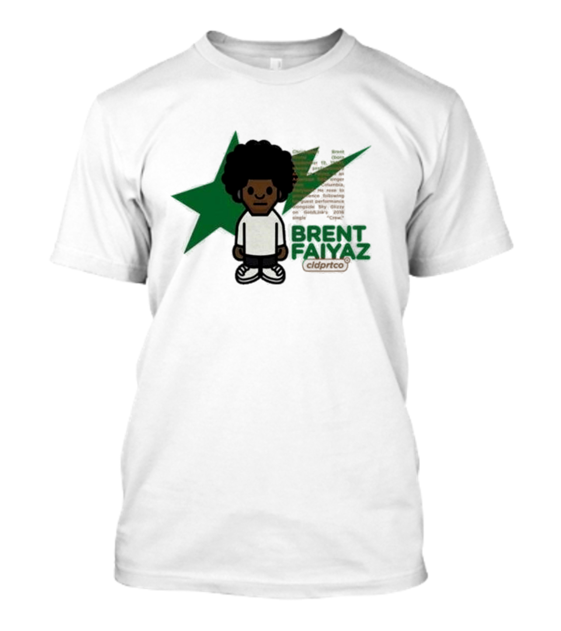 Brent Faiyaz Cold Prints Babymilo Star T-Shirt