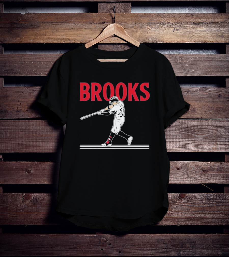 Brooks Lee Baseball Slugger Swing T-Shirt