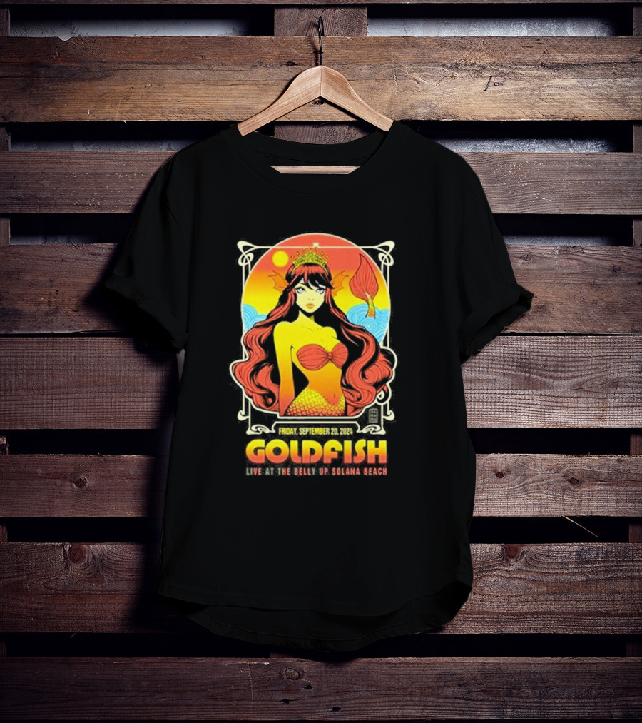 Goldfish Live At The Belly Up Solana Beach Friday September 20 T-Shirt