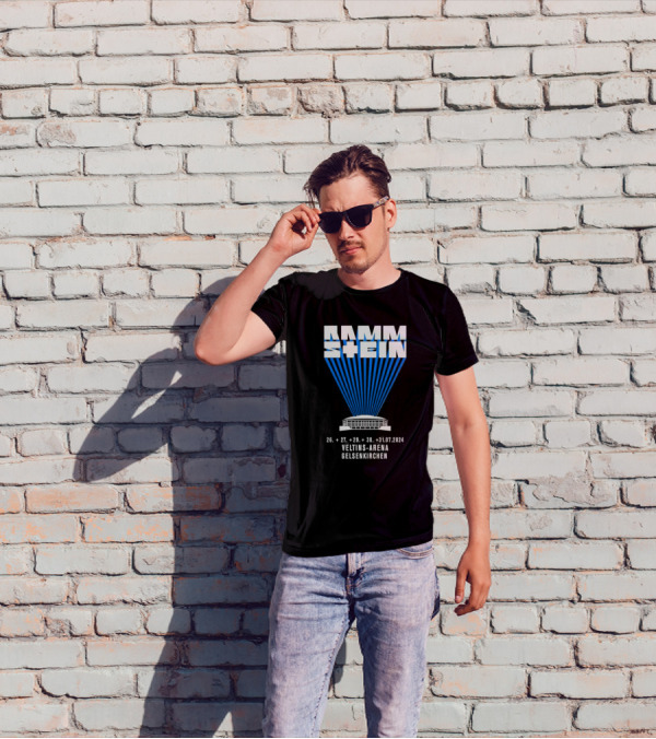 Rammstein Veltins-Arena Gelsenkirchen 26 27 29 30 31 07 T-Shirt
