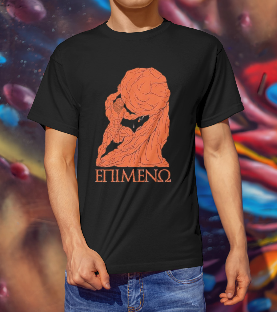 Raskolapparel Sisyphus Greek Mythology EPIMENΩ T-Shirt