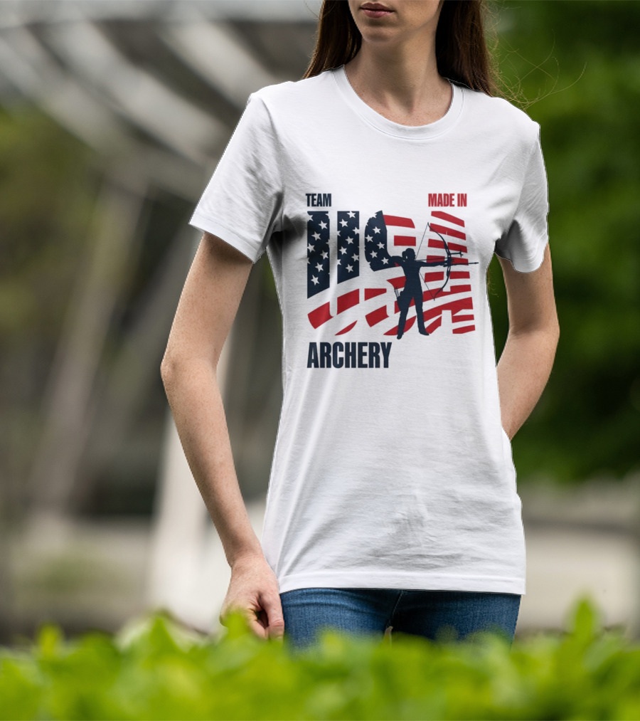 Team USA Archery Made In Olympic T-Shirt
