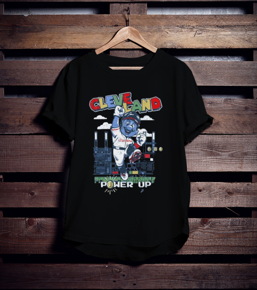 Cleveland Baseball Power-up Stadium Hero T-Shirt