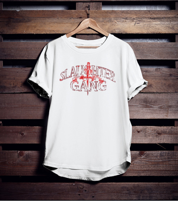 Corteiz X 21 Savage Slaughter Gang Sword T-Shirt