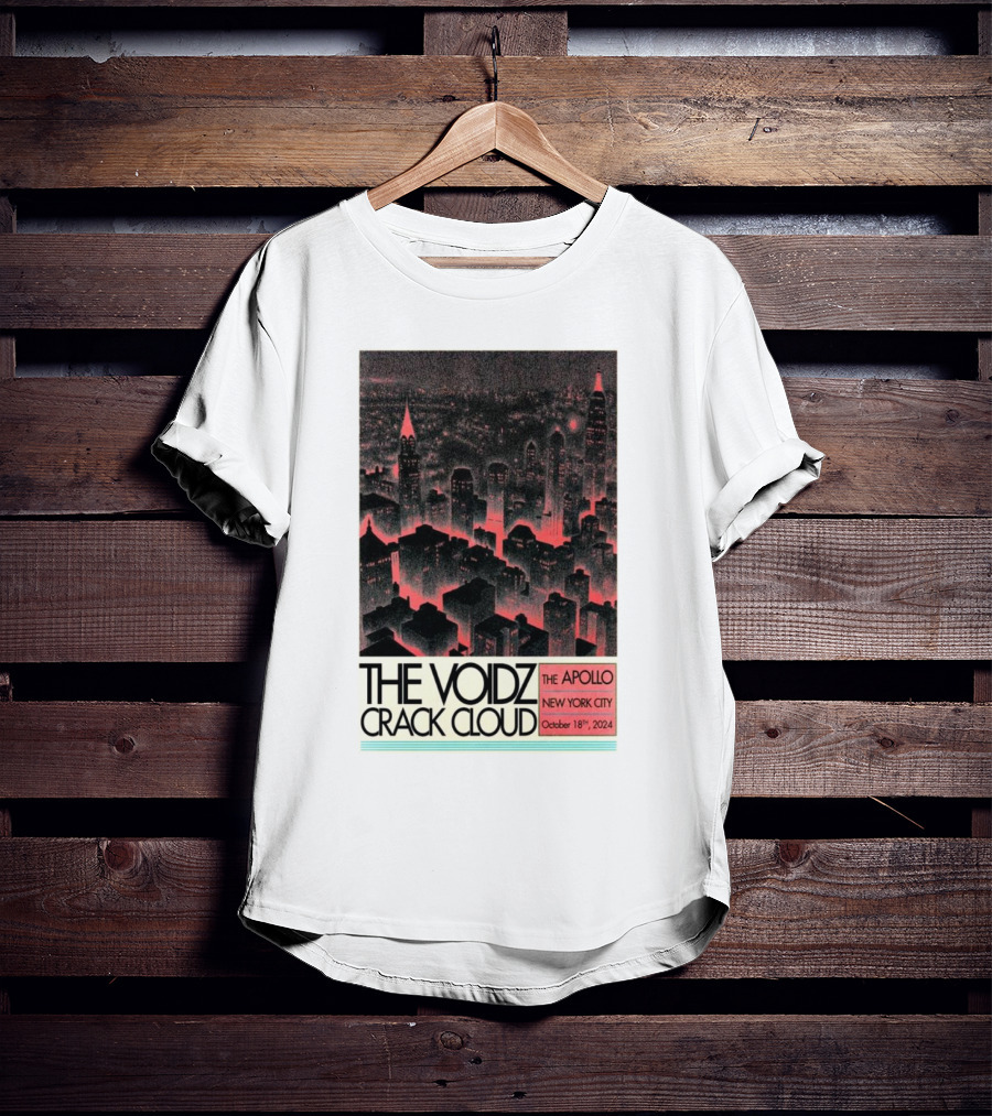 The Voidz Crack Cloud The Apollo New York City October 18th T-Shirt