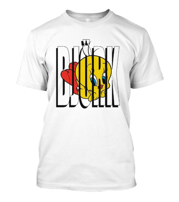 Björk Tweety Bird Mashup T-Shirt