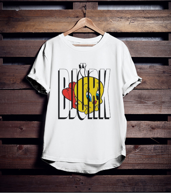 Björk Tweety Bird Mashup T-Shirt