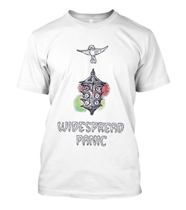 Widespread Panic Song Small Town Lantern And Bird T-Shirt