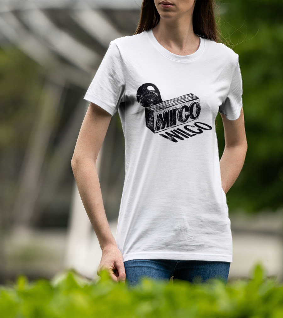 Wilco Stamp Rubber Ink Block T-Shirt