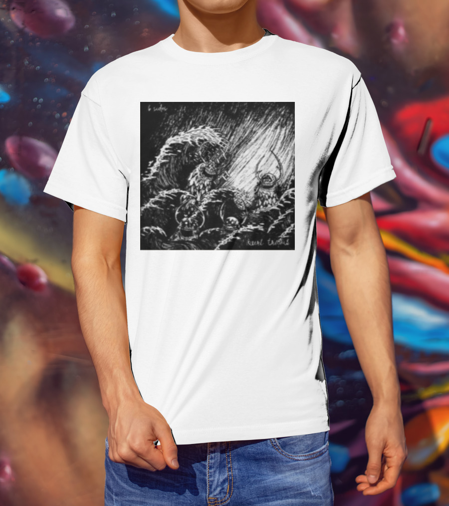 Kurt Travis B Sides Ocean Wave Creatures T-Shirt
