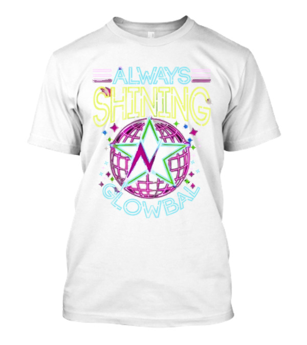 Always Shining Glowbal Naomi WWE Royal Rumble T-Shirt
