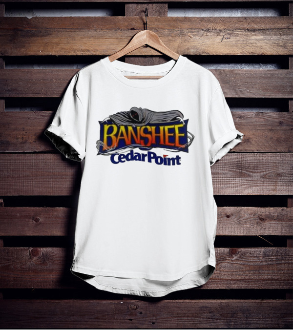 Banshee 1996 CedarPoint Vintage T-Shirt
