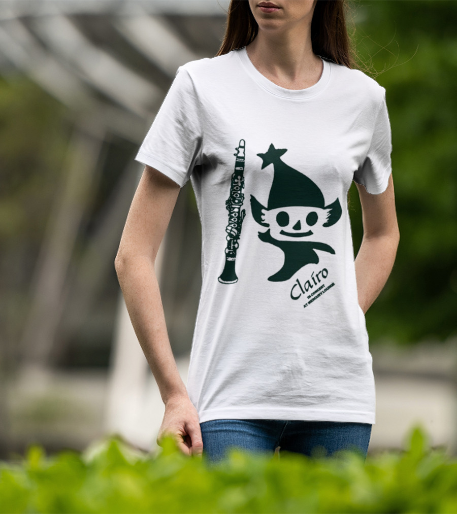 Clairo Concert At Mercury Lounge Elf And Clarinet Star T-Shirt