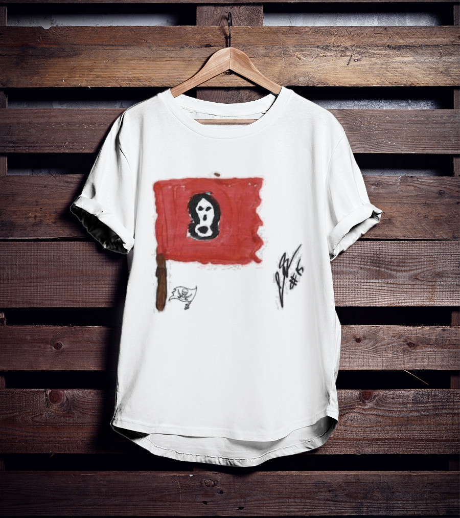 Jalen McMillan Tampa Bay Buccaneers Rookie Ash Paint Tri-Blend T-Shirt