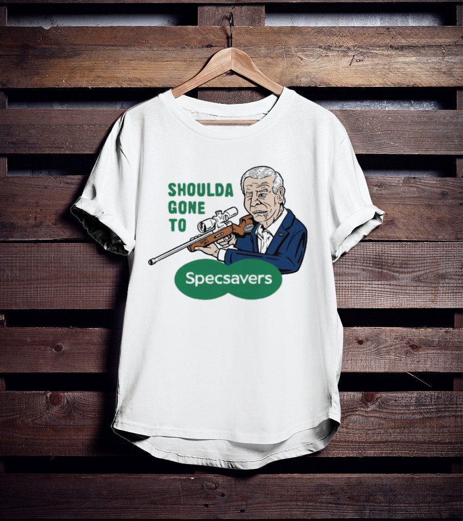 Shoulda Gone To Specsavers Joe Snipen Sniper T-Shirt