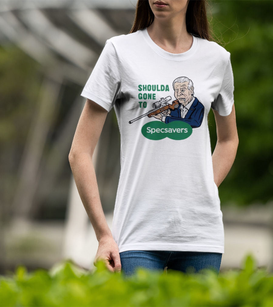 Shoulda Gone To Specsavers Joe Snipen Sniper T-Shirt
