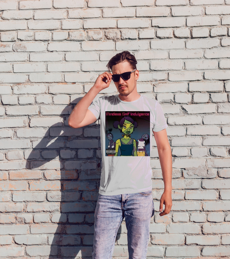 Mindless Self Indulgence Explicit Content Animated Zombie Characters T-Shirt