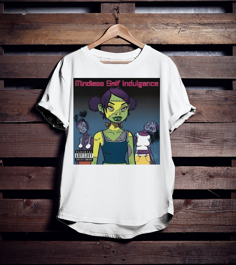 Mindless Self Indulgence Explicit Content Animated Zombie Characters T-Shirt