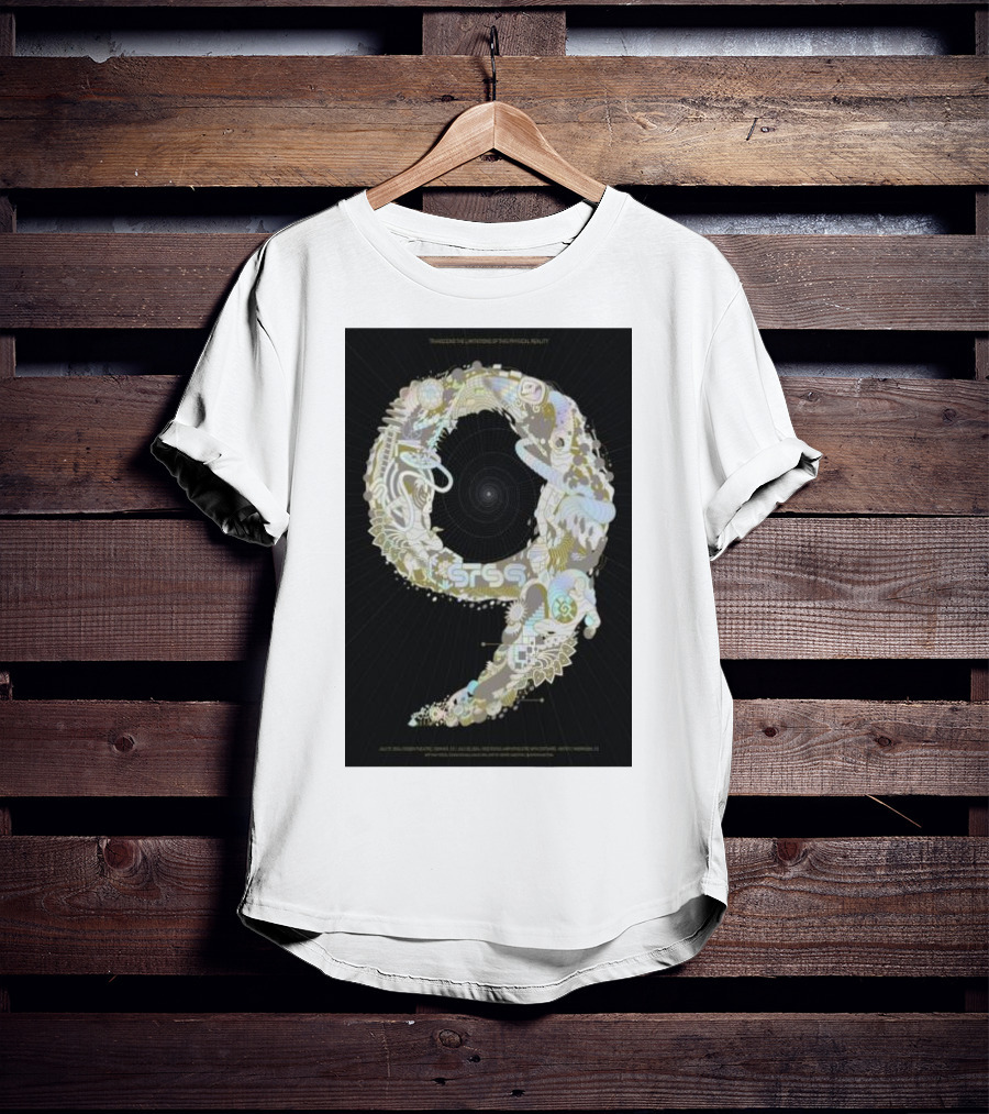 STS9 Transcend The Landscape Of Surrealistic Reality Ogden Theatre Denver July 19 T-Shirt