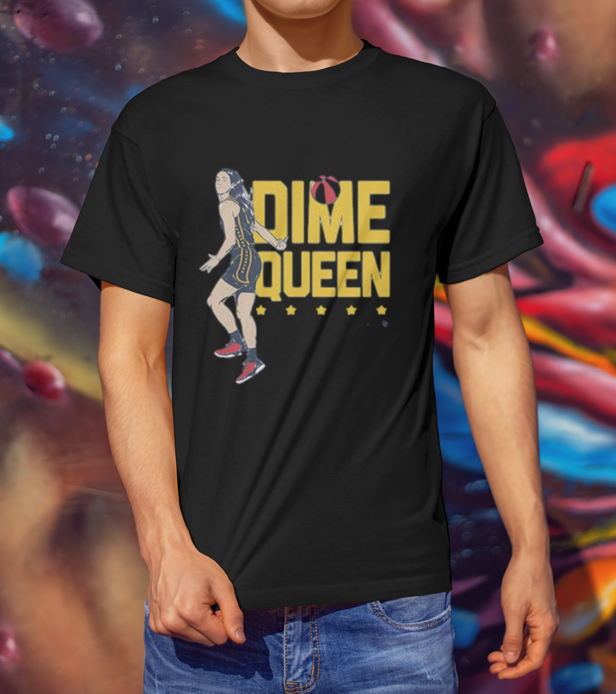 Caitlin Clark Dime Queen Basketball T-Shirt