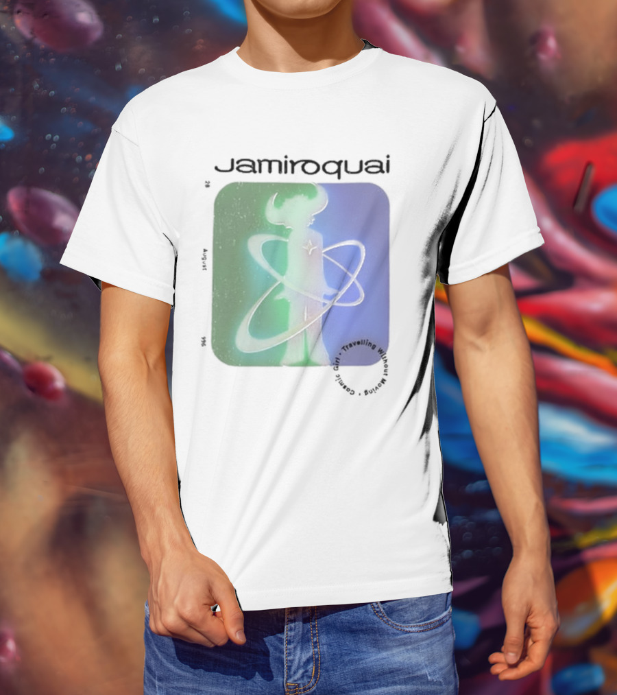 Jamiroquai Cosmic Being Travelling Without Moving August 29 96 T-Shirt