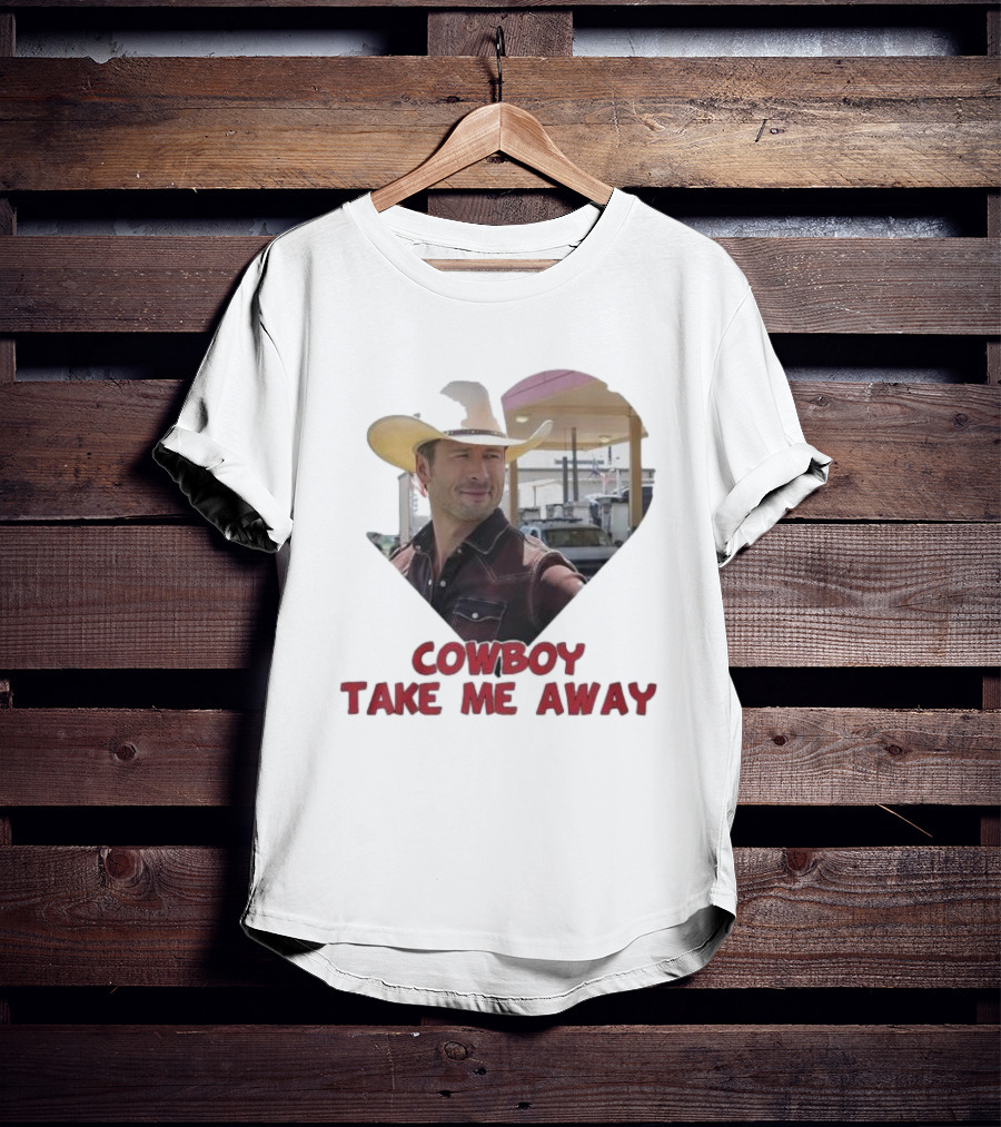 Cowboy Take Me Away Glen Powell T-Shirt