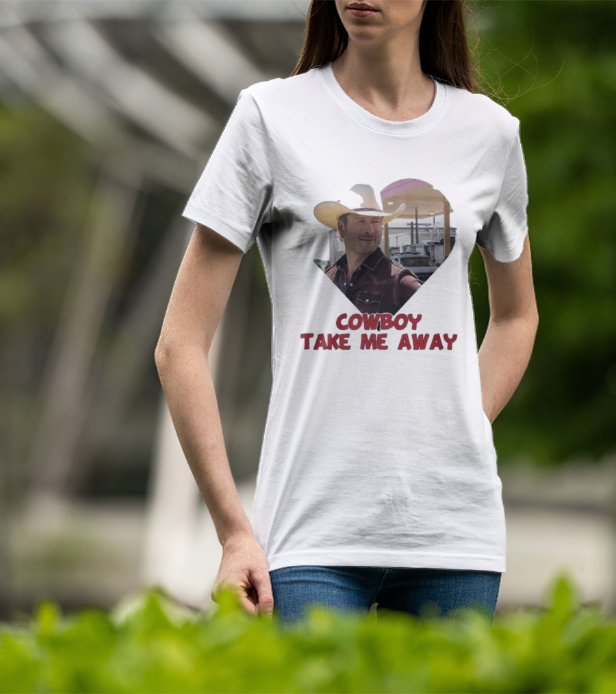 Cowboy Take Me Away Glen Powell T-Shirt