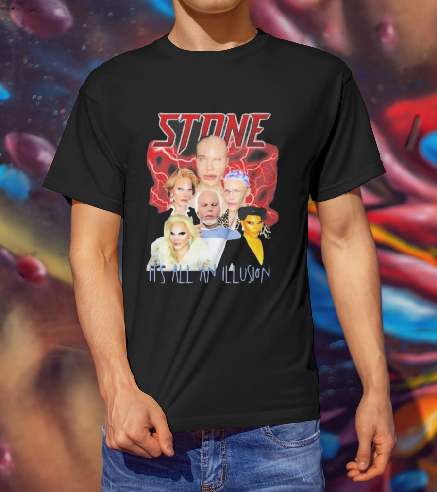 Stone Surgery Alexis Stone It's All An Illusion T-Shirt