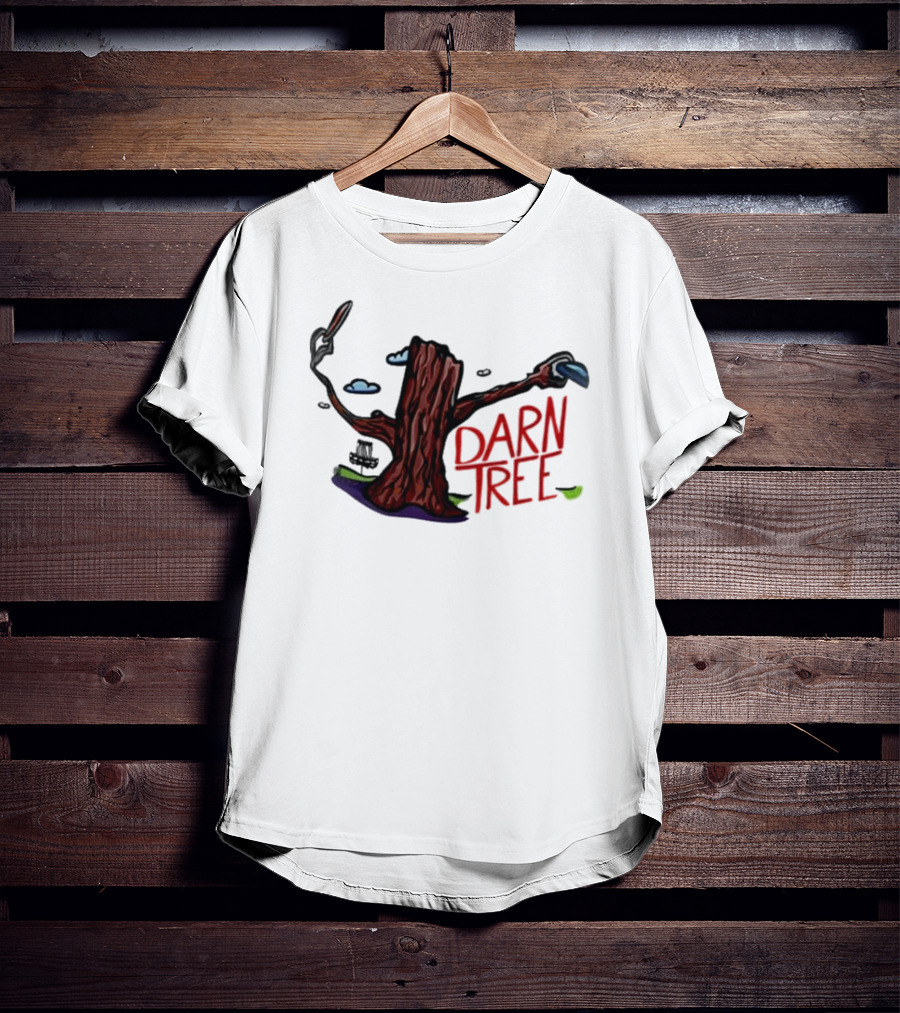 Big Cat Banging Chains Darn Tree T-Shirt