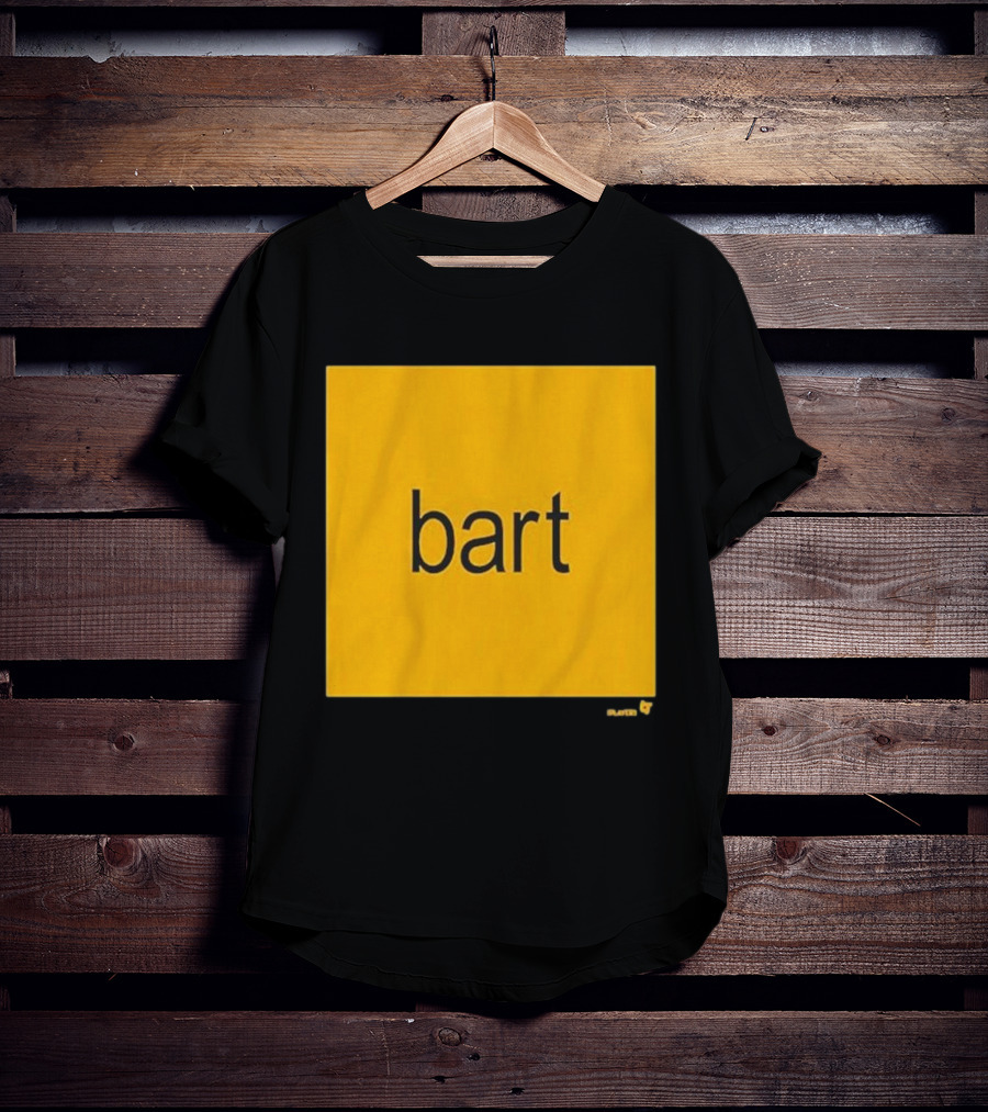 Bart Slayer Brat Yellow Square T-Shirt