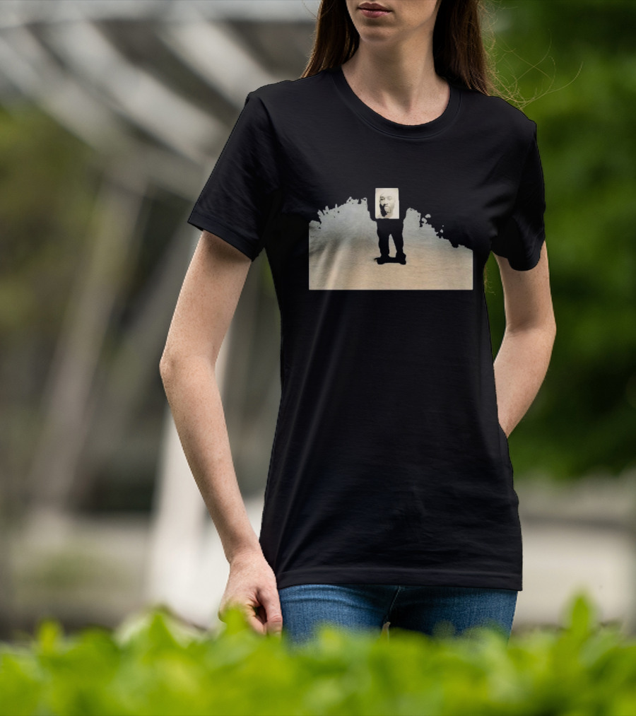 Kanye West And Ty Dolla Sign Vultures 2 Abstract Figure With Portrait Display T-Shirt