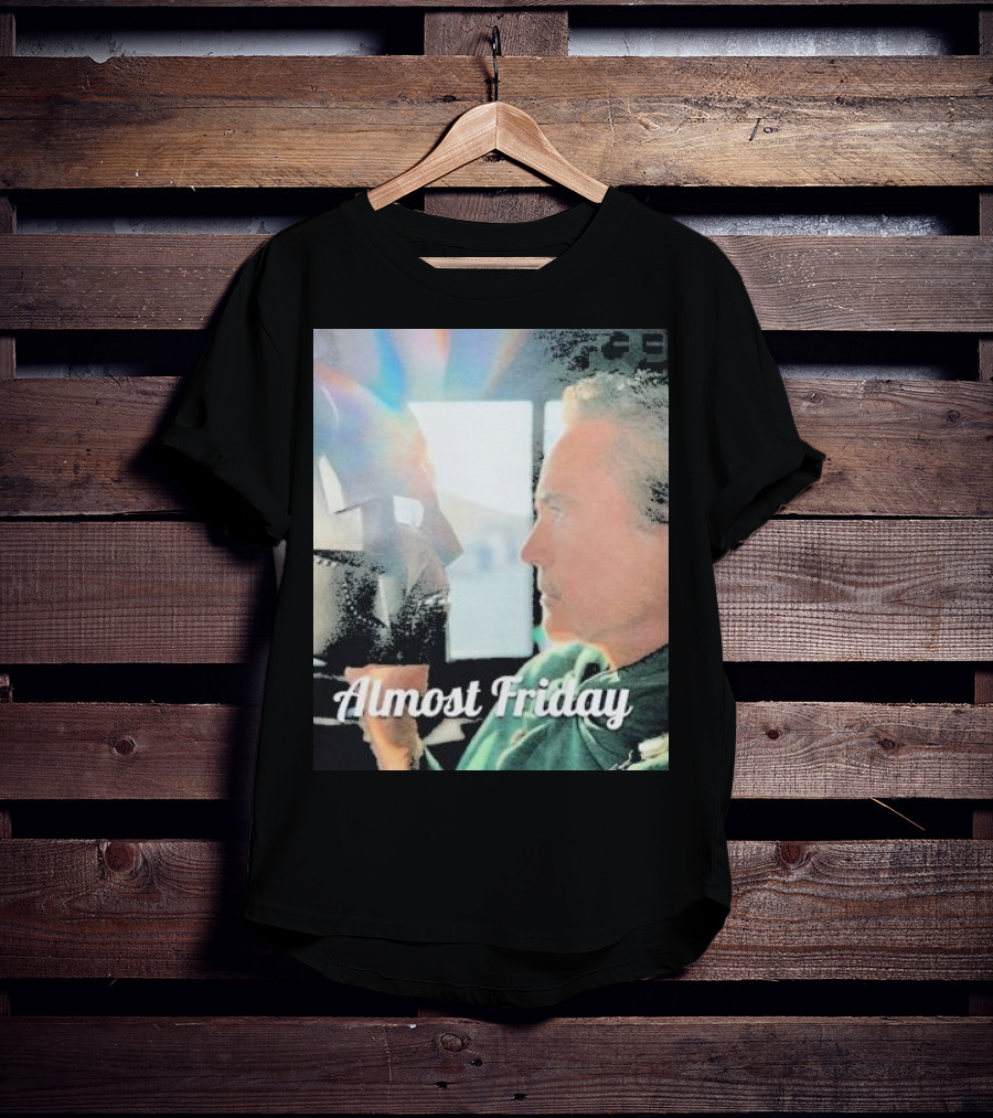 Almost Friday Downey Marvel Mask Face Off T-Shirt