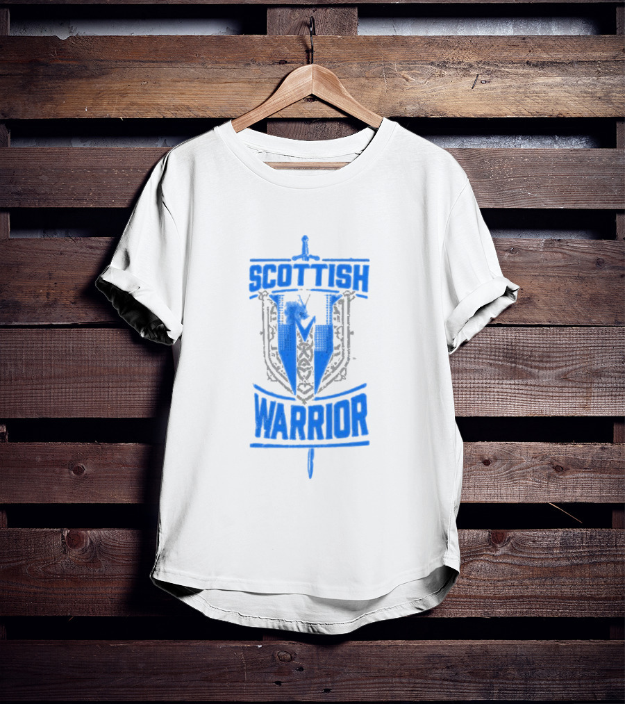 Drew Mcintyre Scottish Warrior Sword And Castle T-Shirt