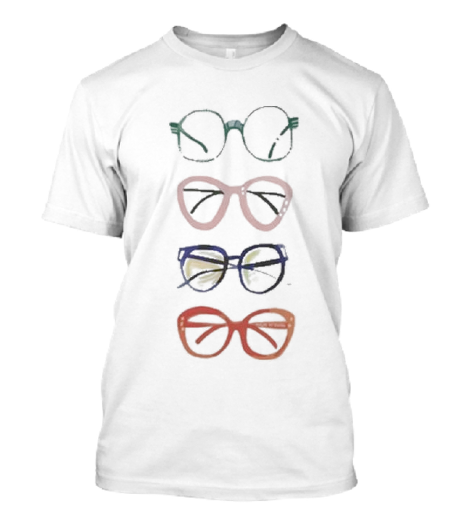 Summer Retro Glasses Classic Styles T-Shirt