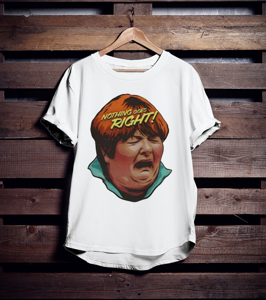 Nordacious Nothing Goes Right Scream Face T-Shirt