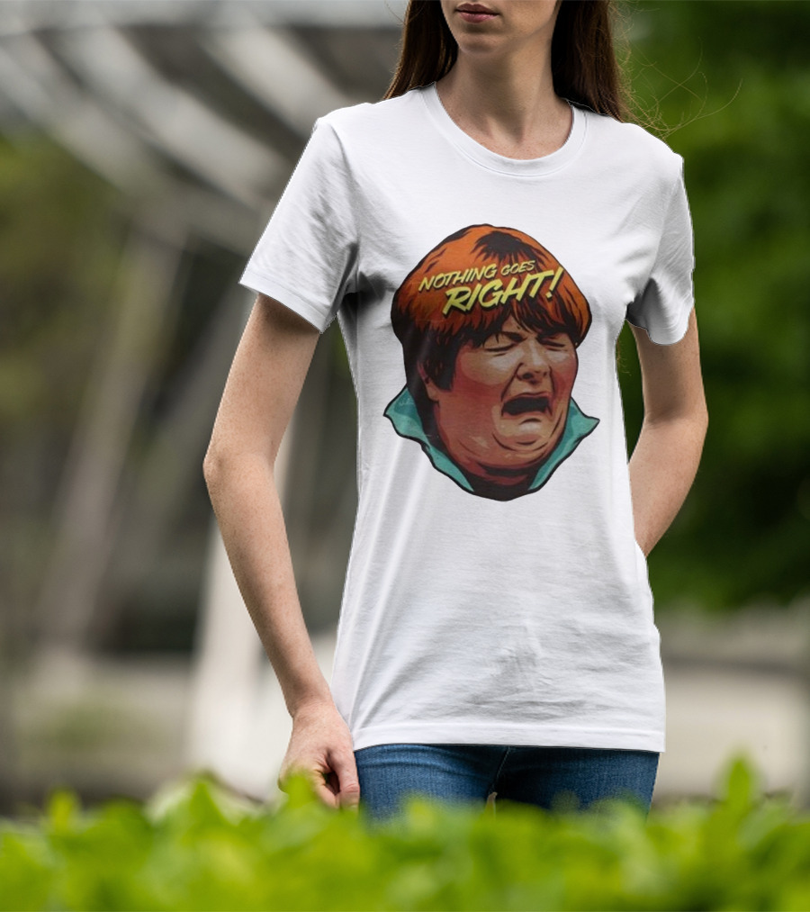 Nordacious Nothing Goes Right Scream Face T-Shirt