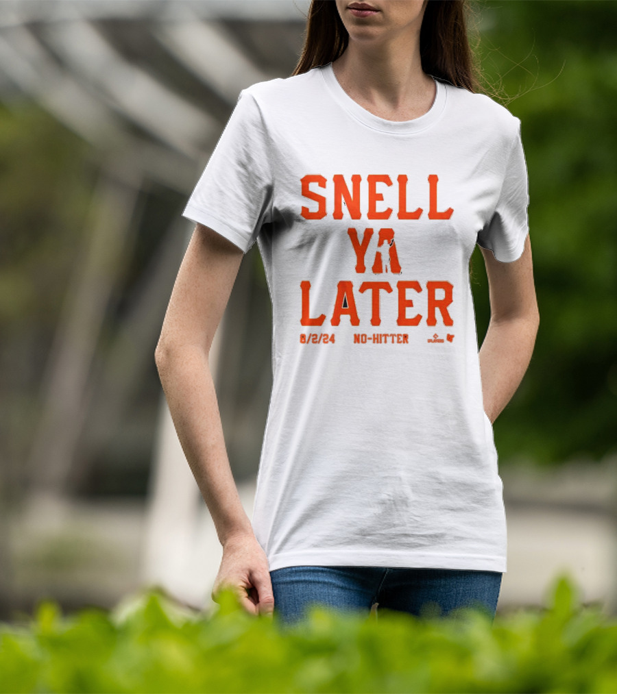 Blake Snell Ya Later 8/2/24 No-Hitter T-Shirt