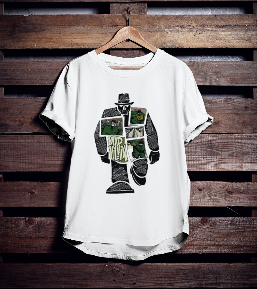 MF DOOM Madvillain Comic Style Striking T-Shirt