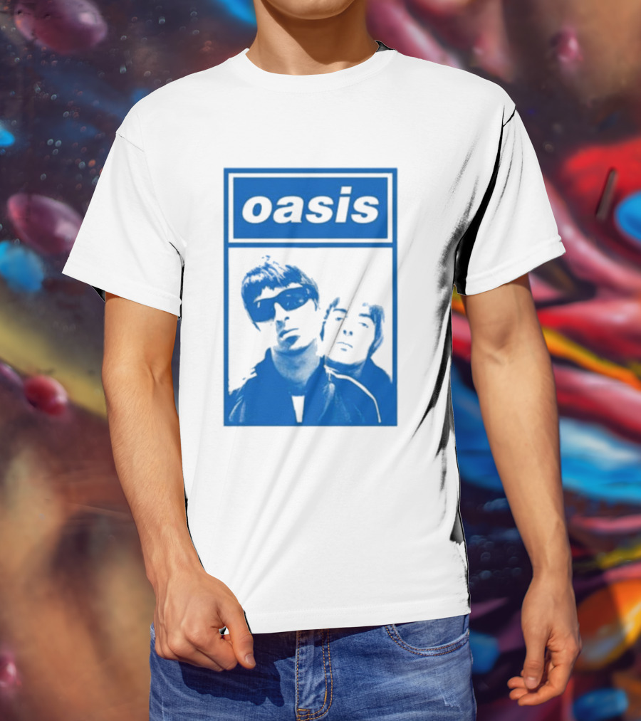 Oasis Noel Liam Photo T-Shirt