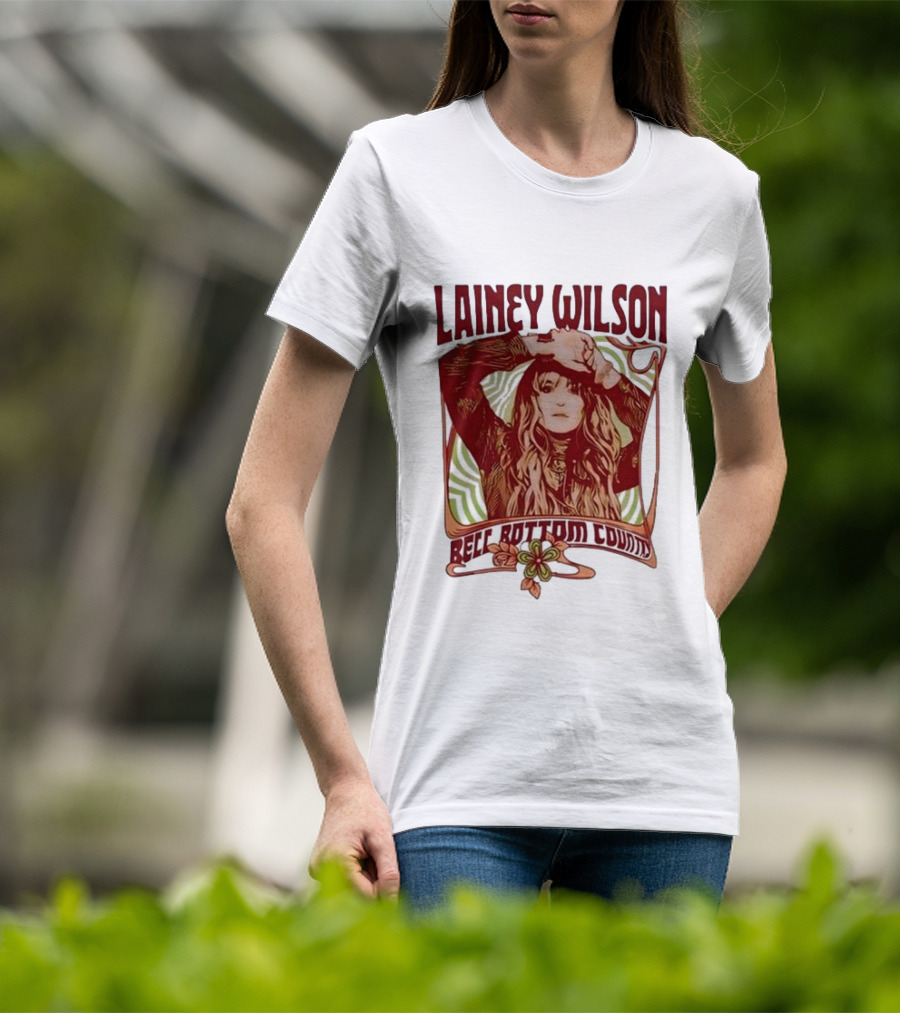 Lainey Wilson Bell Bottom Country Retro T-Shirt