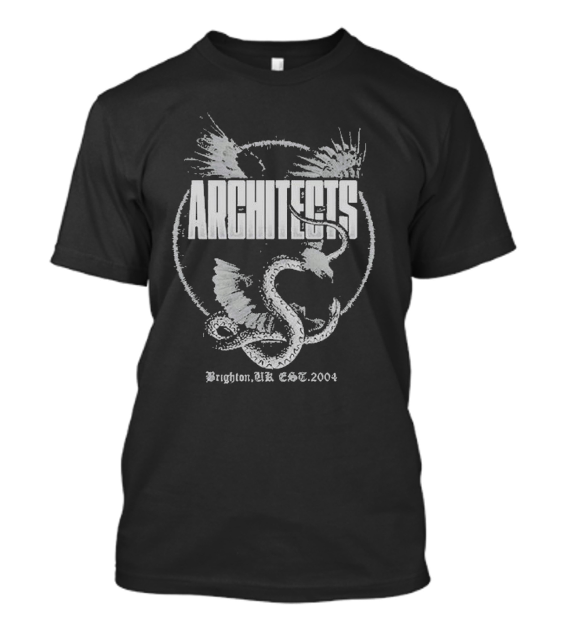 Architects Snake Eagle Brighton UK EST 2004 T-Shirt