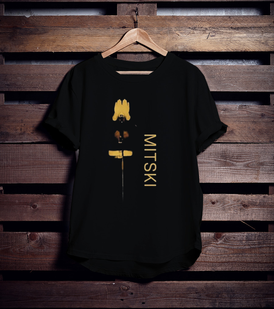 Don’t Talk To Me I’m Listening To Mitski Yellow Figure T-Shirt