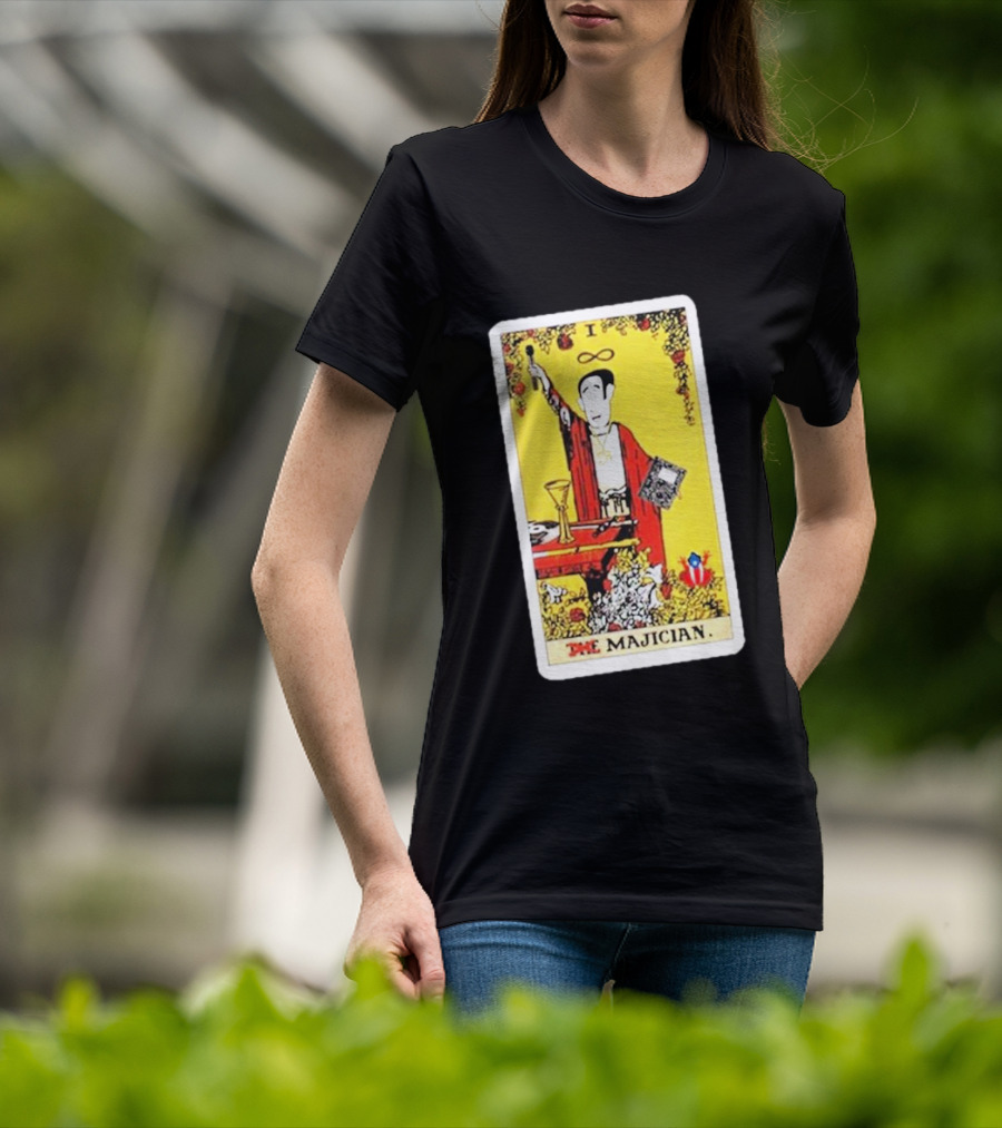 Kurious The Magician Tarot Card I Infinity T-Shirt