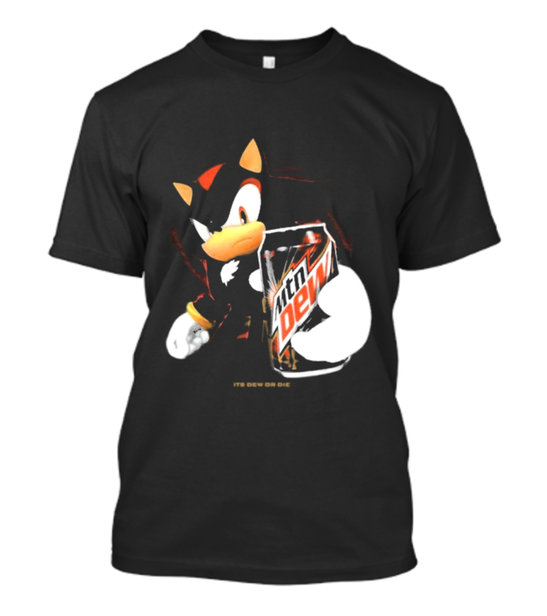 Mamono World Code Ultimate Its Mtn Dew Or Die Featuring Shadow T-Shirt