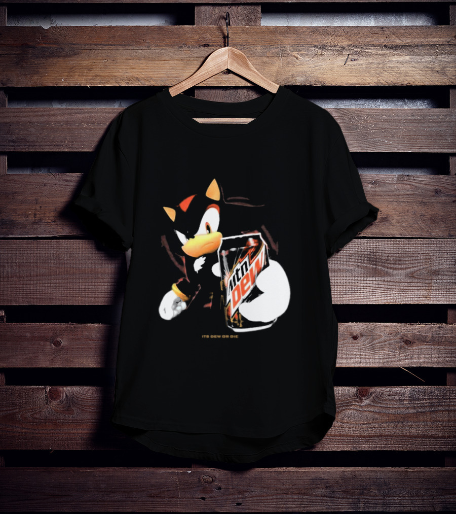 Mamono World Code Ultimate Its Mtn Dew Or Die Featuring Shadow T-Shirt
