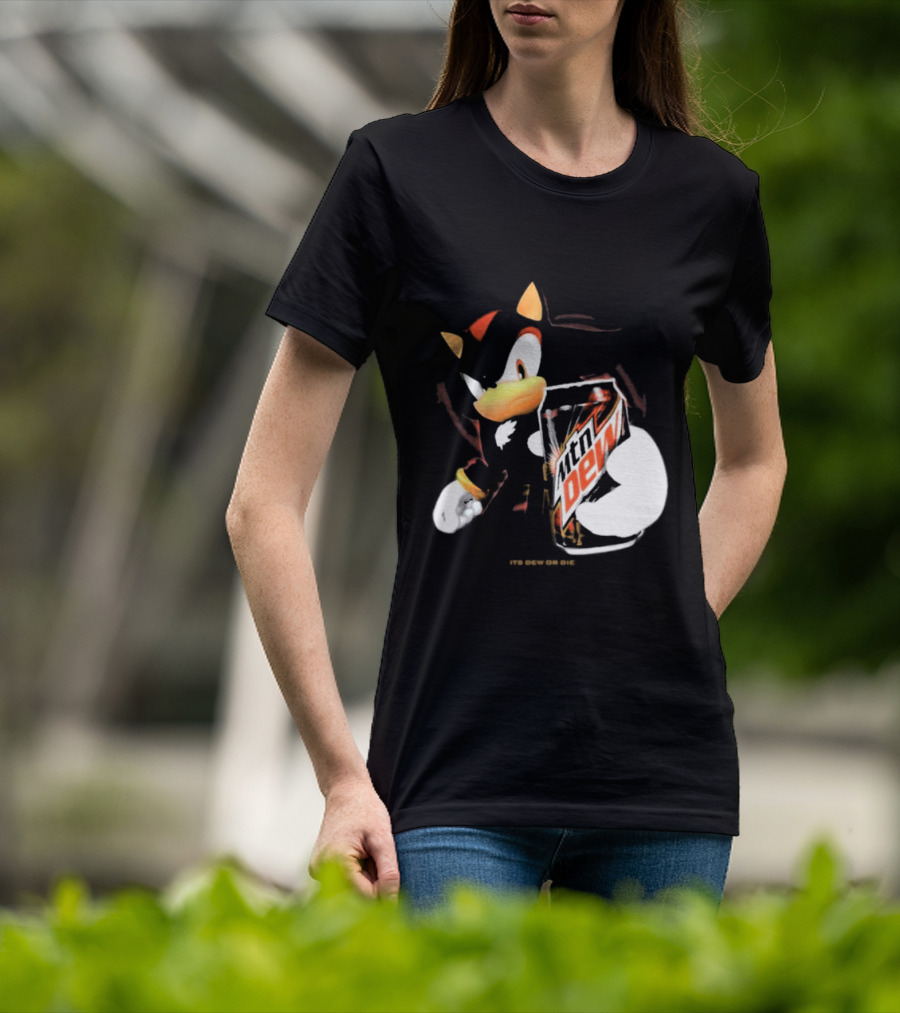 Mamono World Code Ultimate Its Mtn Dew Or Die Featuring Shadow T-Shirt