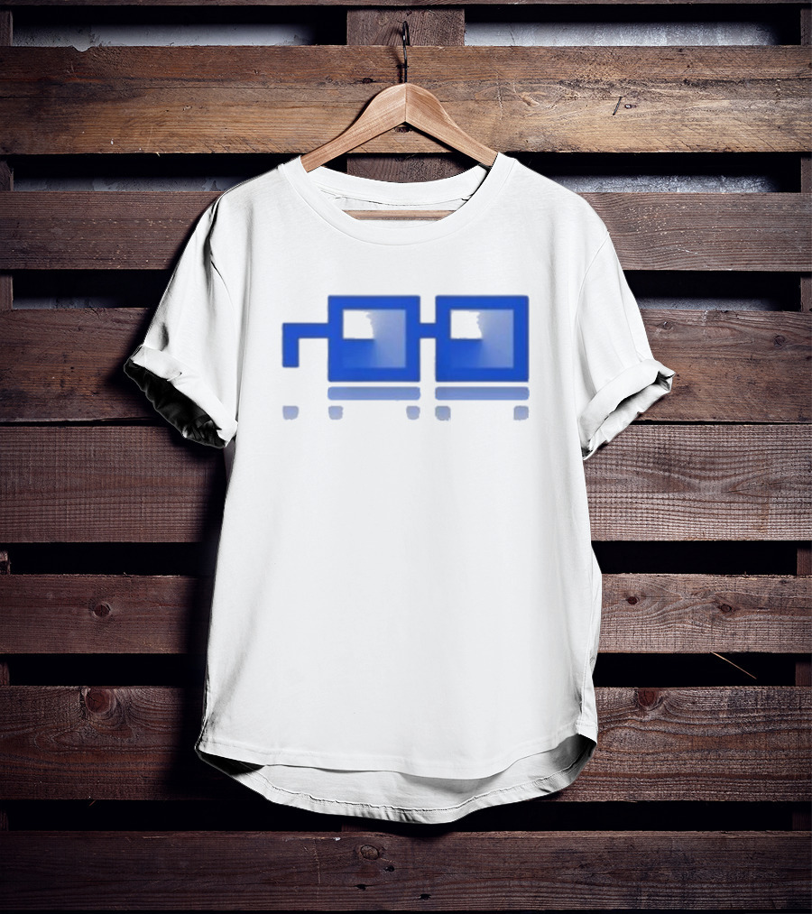 Based And Nounish Onchain Summer Pixelated Glasses T-Shirt